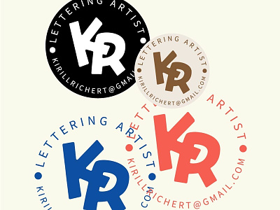 Hey! My monogram "KR" branding calligraphy custom design hand handlettering illustration lettering logo logotype print sketch tags typography vector