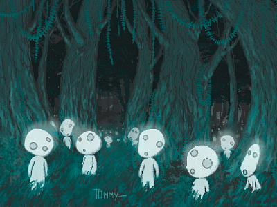 Ghosts of the forest