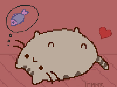 Kitty in pixel