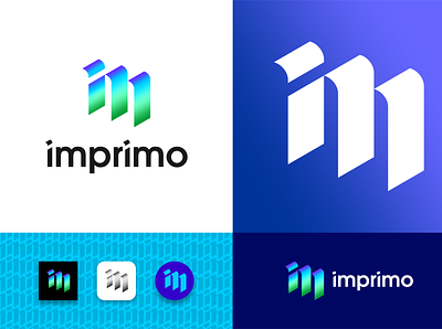 Imprimo Brand - logo design direction branding identiy logodesign printshop