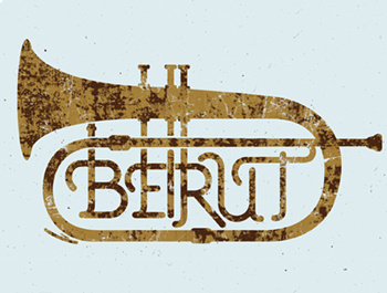 Beirut concept gigposter