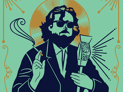 Father John Misty Illustration