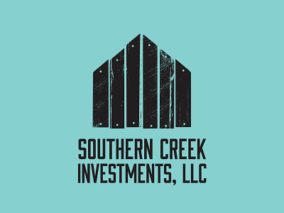 Southern Creek Logo barn building contracting flipping home house