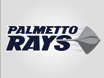 Palmetto Rays 2 baseball palmetto sports logo stingray