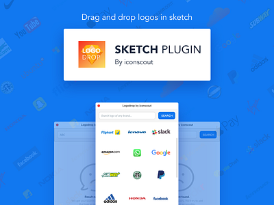 Logodrop - Sketch Plugin logodrop logos plugin sketch