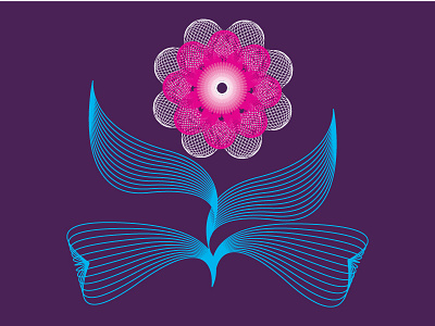 Flower line art clean design flat graphic design icon illustration illustrator logo logos vector