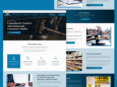 Law Firm Website Redesign company design landing page lawyer minimal modern