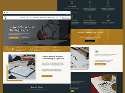 Estate Planning Lawyer Website Redesign