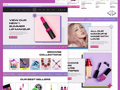 Makeup Brand E-commerce Website Design