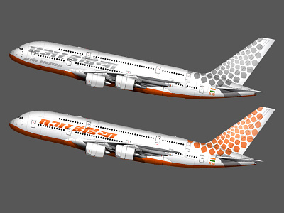 Airline Livery 2 air india airbus a380