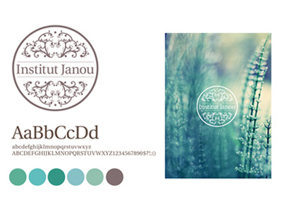 Institut Janou identity visual