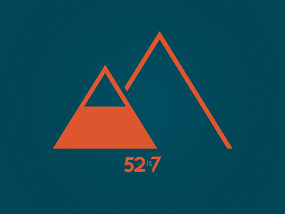 52is7 2 5 7 isaiah logo mountain