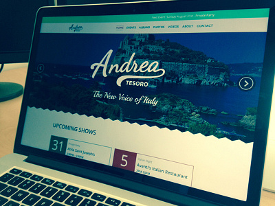 Andrea Tesoro Website