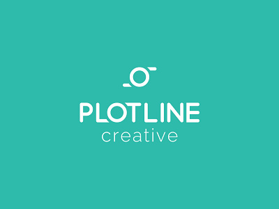 Plotline Logo Concept logo plot