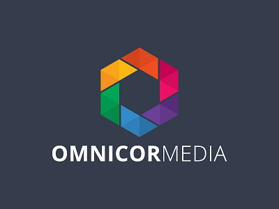 Omnicor Media Logo branding logo