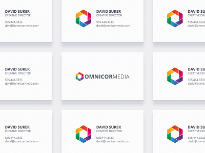 Omnicor Media Business Cards business card