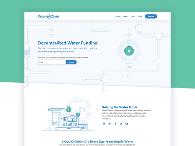 WaterChain Website