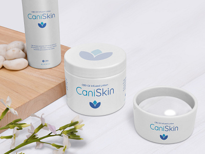 CaniSkin Package Mockup cbd package package mockup skin