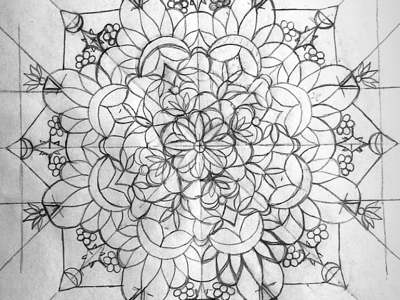 Sketch design mandala paper art paper design scherenschnitte