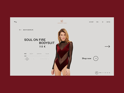 PRODUCT PAGE UNDRESS CODE