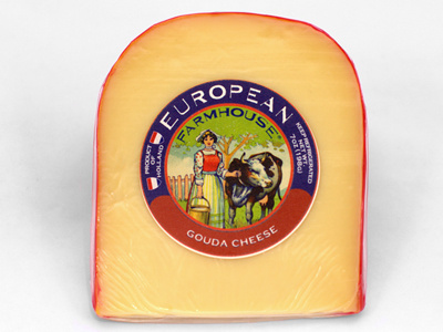 Holland Gouda Vintage Style Label