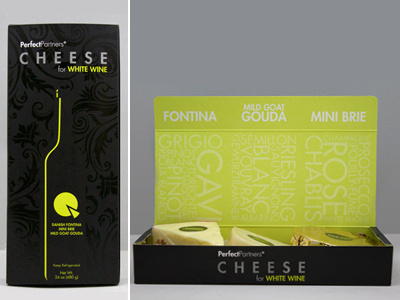 Perfect Partners Cheese for White Wine cheese packaging pairing white wine