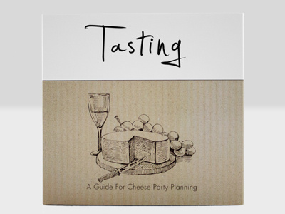 Tasting Kit Sleeve Front beer branding cheese design food packaging wine