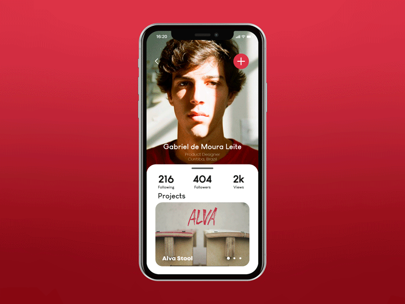 Daily UI Challenge 006 ui ux interface app