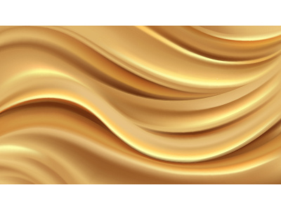 Gold abstract background cartoon design flow gold ill illustration illustrator mesh vector waves