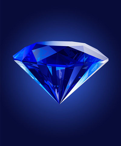 Rocky blue crystal design illustration illustrator vector