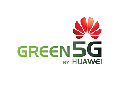 Logo for a World Leading Company Huawei Green 5G branding design logo vector