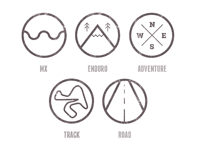 Bike icons