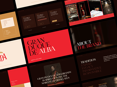 Brand Guidelines for Gran Duque de Alba art direction brand brand guidelines brand manual branding brandy design graphic design logo