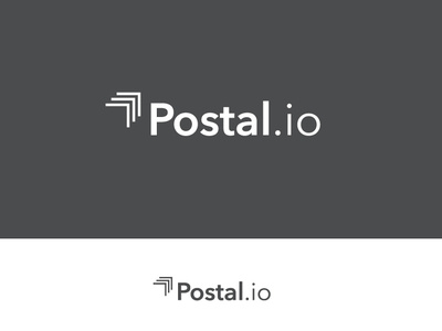 Postal.io adobe illustrator branding design flat graphic design icon logo markting type typography vector