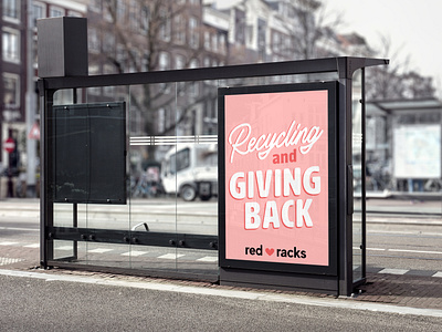 Red Racks Advertisement