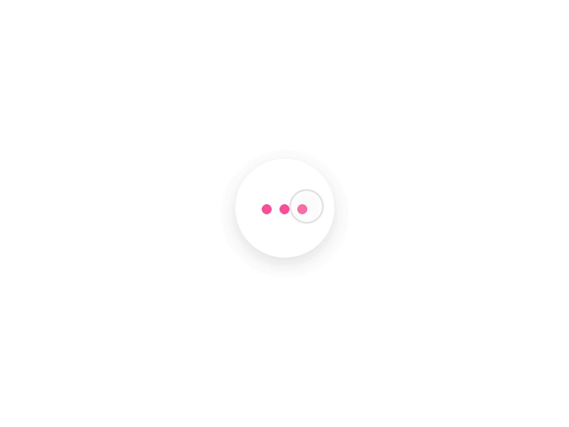 Hamburguer Menu principle web app pink icon animation hamburguer menu gif