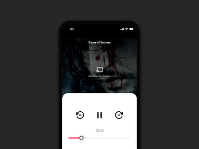 Daily UI #025 - TV App