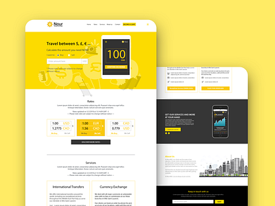 NourExchange Website UX