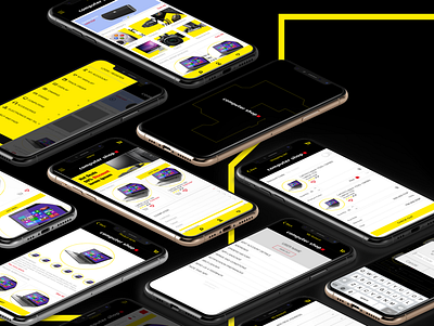 ComputerShop Mobile App UX/UI ecommerce app mobile app mobile app design platform ui user experience ux