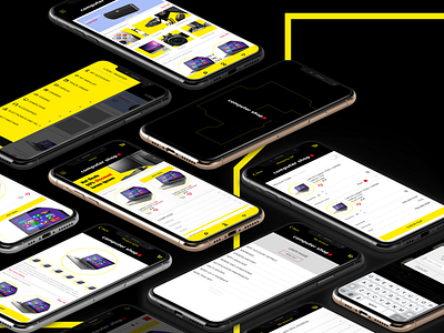 ComputerShop Mobile App UX/UI