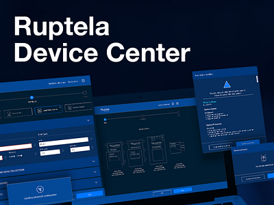 Ruptela | Device Center configurator icon illustration ui ux