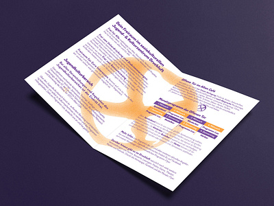 Freiraum 2 a5 flyer concept editorial design flyer