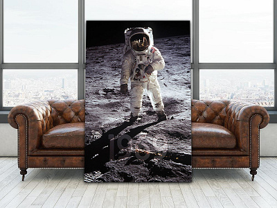 Astronaut Mockup 1969 artiful astronomy canvas canvas print design e commerce iconic moon moon landing motivation neil degrasse tyson objectives