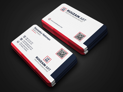 Standard Business Card branding business card design clean ui grahic design redesign