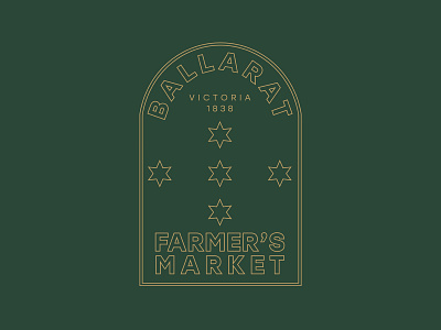 Ballarat Farmer's Market 3 design illustration