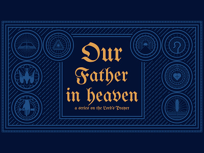 Our Father in Heaven 1 design illustration