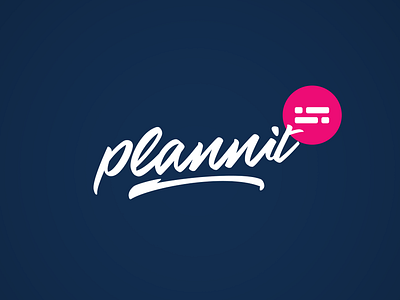 Plannit Brand Identity brand design icon logo logotype typography