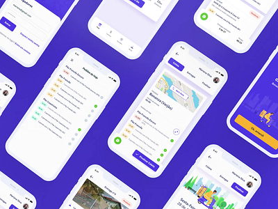 Hobz Delivery - Courier App 🥖 app brazil courier delivery mobile mobile app ui uiux