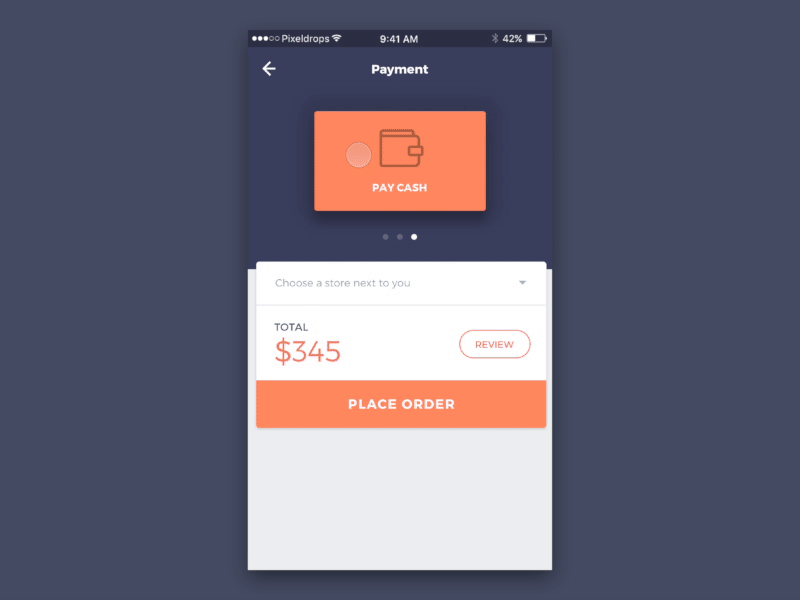 #02 | Checkout | 30 days of UI Challenge challenge checkout design motion order payment principle ui ux