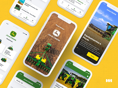 John Deere Concept agriculture app brazil deere farm john mobile product ui ux
